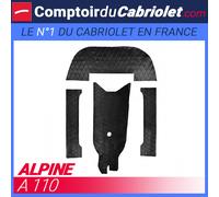 Copertura Interno IN 4 Parti Nero per Alpine A110 (1300/1600S)