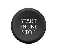 Copertura interruttore Compatibile Con Per A6 2020 A6L A7 A8L 2019 Accessori Interni Auto Adesivo Per Copertura Pulsante Motore Start Stop(Nero)
