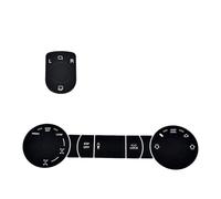 Copertura interruttore Compatibile Con Per Touareg 2004 2005 2006 2007 2008 2009 Adesivi Pulsanti Usurati Per Interruttori Fari Finestrini Volante Auto Clima(7)