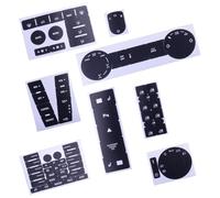 Copertura interruttore Compatibile Con Per Touareg 2004 2005 2006 2007 2008 2009, Adesivo Console Centrale Auto, Pulsante Anteriore, Con Kit Di Riparazione Per Navigatore.
