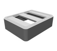 Copertura Interruttore per Philips Hue Dimmer Germania Supporto Stampato