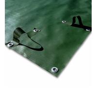 Copertura invernale 5 x 14 m per piscina 4 x 13 m - predisposta per tubolari