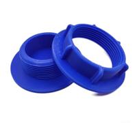 Copertura invernale antigelo per piscine fuori terra Intex progettata per ridurre al minimo le attività di manutenzione e massimizzare la sicurezza fuori stagione (blu)