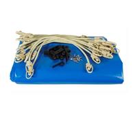 Copertura invernale e di sicurezza per piscina in legno - UBBINK - Rettangolare 200x350 - Spessore 550 g - Conforme NF P 90-308