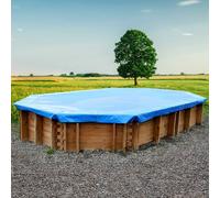 CUBIERTAS DE INVIERNO Piscinas madera Redondas 784801 Ø 581cm