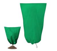 Copertura invernale per piante con coulisse, protezione antigelo, impermeabile e calda, in tessuto, per verdure, fiori, giardino
