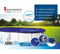 Copertura invernale per piscina fuori terra GRE 5x3 m