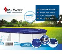 Copertura invernale per piscina fuori terra GRE 6,10x3,75