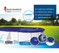 Copertura invernale per piscina fuori terra GRE 7,30x3,75