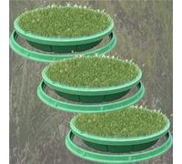 copertura invisibile del tombino Copertura Per Camera Di Ispezione Incassata Per Marciapiedi/autostrade/banchine/aree Residenziali, Invisibili In Resina Per Gravosi(3 pcs,DIA 80CM)