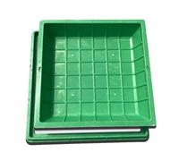 Copertura invisibile for bacini fognari in resina composita,tombino portatile da incasso, la copertura fognaria esterna è molto adatta for l'uso comunitario(Square 40 * 40CM/15.7 * 15.7IN)