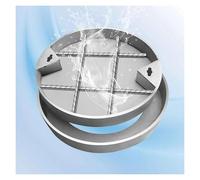 Copertura invisibile in acciaio inox e coperchio e base eSunken D (D70 cm/27,5"), design Sk per uso esterno, estetica moderna