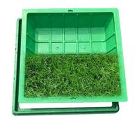 Copertura invisibile per fossa settica, coperchio in resina per uso esterno, facile installazione, resistente alle intemperie per la sicurezza del paesaggio e del cortile