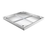 Copertura invisibile per pozzetto e serbatoio settico da incasso, copertura resistente per camera di ispezione per vialetto, pavimentazione, parcheggio