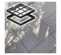 Copertura invisibile resistente per botola con maniglie retrattili per la sicurezza di vialetti, marciapiedi e bacini fognari