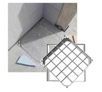 Copertura invisibile resistente per pozzetto a filo, coperchio di accesso in acciaio inossidabile per fosse settiche con gancio di sollevamento per vialetti e marciapiedi - Durevole, sicuro e