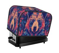 Copertura iridescente per tostapane Big Bear 2 fette cucina piccolo elettrodomestico copre con tasche antipolvere e impronte digitali Protectio