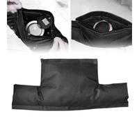 Copertura isolante contatore acqua alta durata tessuto spesso nero 55 x 25 cm