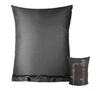 Copertura isolante contro il riflusso con sette strati termici per protezione e design resistente al vento per la prevenzione del gelo invernale (nero, 62 x 63 cm)