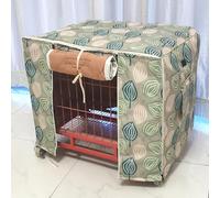 Copertura isolante impermeabile per gabbie per animali domestici, copertura per cucce per cani e gatti per climi freddi, tessuto Oxford, antineve e antivento(Style F,100x60x70cm)