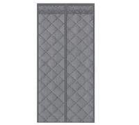 Copertura Isolante Per La Porta - Schermo Magnetico Spesso,Con Finestra Trasparente Resistente Alle Intemperie Protezione Dalla Temperatura Barriera Della Porta | Per D'Ingresso Casa Terrazzo Ap