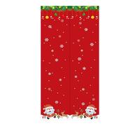 Copertura isolante per porte, decorazione natalizia termica, schermi magnetici isolati per porte, per climi freddi, stanza dei bambini, finestra asilo o cucina, cortile, garage, ufficio, cantina