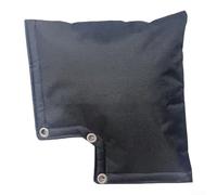 Copertura isolante per prevenzione del riflusso, copertura isolante per valvola di riflusso, copertura impermeabile per irrigatori, 34 x 32 cm (nero)
