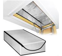 Copertura isolante per soffitta - Barriera termica per efficienza energetica, tenda isolante per scale sottotetto per migliorare il comfort della casa e ridurre le bollette energetiche