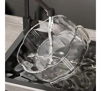 Copertura isolante pieghevole per alimenti in plastica trasparente antipolvere per verdure e pasti, con design multistrato per una conservazione sicura degli alimenti (cinque strati)