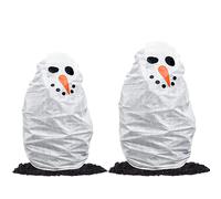 Copertura isolata fantasia carota per alberi di Natale per prevenire danni da co