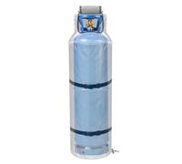 Copertura isolata per serbatoi di propano - robusta custodia termica, leggera schermatura portatile, cuciture rinforzate, alloggiamento flessibile con pratica custodia | per zona cottura cortile