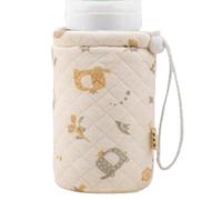 Copertura Isotermica per Biberon - Borsa Termica da Biberon (150ml/270ml) | Custodia Protettiva Anticaduta | Mantiene Latte & Tè Caldi o Freddi più a Lungo, Accessorio in Cotone & Foglio di Alluminio