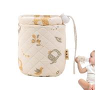 Copertura Isotermica per Biberon - Borsa Termica da Biberon (150ml/270ml) | Custodia Protettiva Anticaduta | Mantiene Latte & Tè Caldi o Freddi più a Lungo, Accessorio in Cotone & Foglio di Alluminio