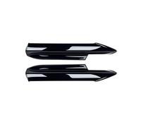 Copertura Kit Spoiler Laterale Paraurti Anteriore Labbro Per Serie 3 E90 E91 MTech 320i 330i 2005 2006 2007 2008(Nero lucido)
