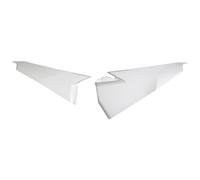 Copertura laterale UFO PLAST copertura OEM bianca in 2 pezzi