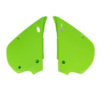 Copertura laterale UFO PLAST copertura OEM verde in 2 pezzi