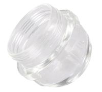 Copertura/lente di ricambio in vetro per lampadina da forno, compatibile con la maggior parte dei modelli di forno ad incasso e non ad incasso, come Bosch, Belling, Cannon, Caple, Cuisina, Creda, Homark, Hotpoint, Indesit, Jackson, Siemens, e molti altri, diametro della filettatura 33 mm, altezza/profondità complessiva 35 mm