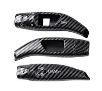 Copertura Leva Cambio Tergicristallo Cruise Control Per Mercedes Per Benz A B C E S GLC CLA GLA GLE Classe W204 W205 W212 W213 X156 X166 adesivo interno auto(Nero)