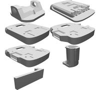 Copertura Luce LED per BOSCH 48W 16LED Supporto Faro Lavoro Veicolare