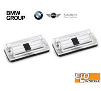 Copertura Luce Targa 3 Pezzi E46 51138236269 2x ORIGINALE BMW