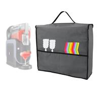 Copertura Macchina Granita per Ninja FS301 Professional Maker, Antipolvere Impermeabile Borsa Trasporto con Tasca Portaoggetti Compatibile con Ninja Macchina per Granita/Bevande (Grigio)