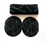 Copertura magnetica 2 in 1 con archetto per cuffie da gioco SteelSeries Arctis Pro ad alta fedeltà/SteelSeries Arctis Pro Wireless Gaming Headset (verde in nero)