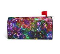 Copertura magnetica colorata con stelle arcobaleno stampate, resistente ed elegante, impermeabile, facile da installare per tutte le stagioni