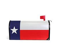 Copertura magnetica per cassetta postale con bandiera dello stato americano del Texas, copertura moderna per cassetta delle lettere, decorazione per casa, cortile, giardino, per esterni, dimensioni