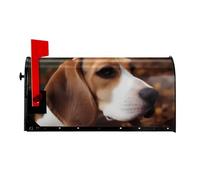 Copertura magnetica per cassetta postale con Beagle, dimensioni standard, 53,3 x 45,7 cm, copertura magnetica per cassetta postale, decorazione per la casa e il giardino