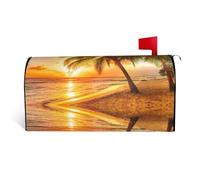 Copertura magnetica per cassetta postale con bella stampa al tramonto, resistente ed elegante, impermeabile, facile da installare per tutte le stagioni