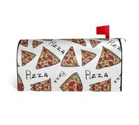 Copertura magnetica per cassetta postale con stampa a pizza, resistente ed elegante, impermeabile, facile da installare per tutte le stagioni
