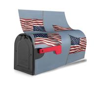 Copertura magnetica per cassetta postale con stampa bandiera americana, impermeabile, facile installazione