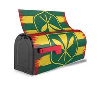 Copertura magnetica per cassetta postale con stampa con bandiera hawaiana, impermeabile, decorazione per la casa