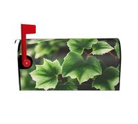Copertura magnetica per cassetta postale con stampa di alberi di edera, copertura protettiva per giardino, cortile, decorazione esterna